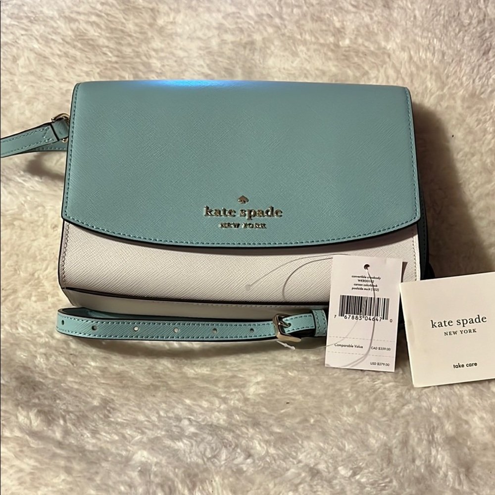 Kate Spade Carson Colorblock Convertible Crossbody in Poolside